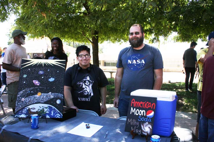 Students enjoying Club Rush.