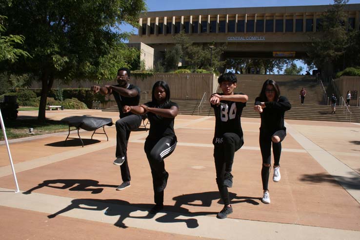 Students enjoying Club Rush.