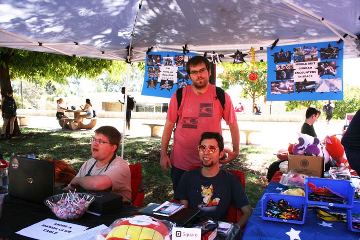 Students enjoying Club Rush.