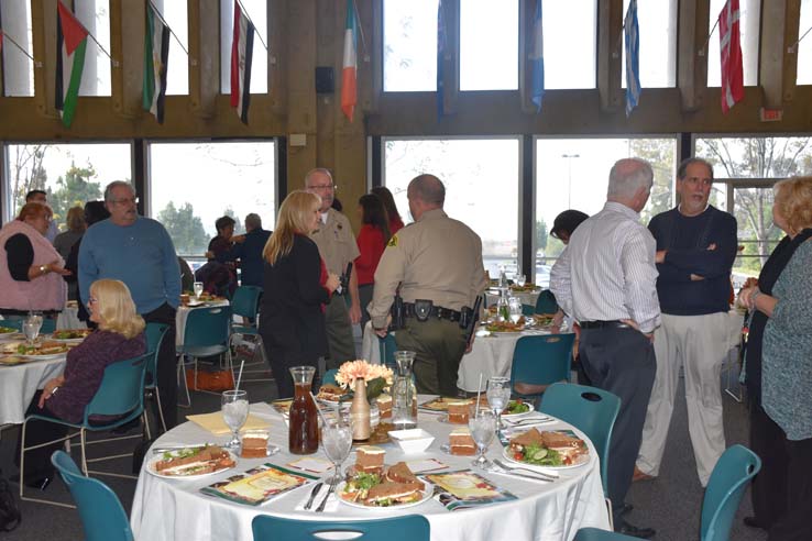 People enjoying the Friends of CHC Luncheon