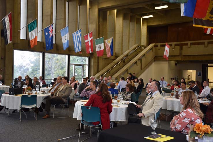 People enjoying the Friends of CHC Luncheon