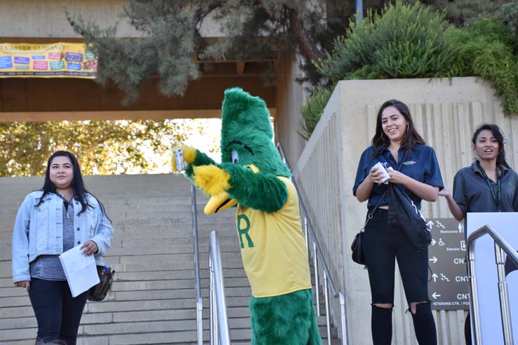 Students at Senior Day