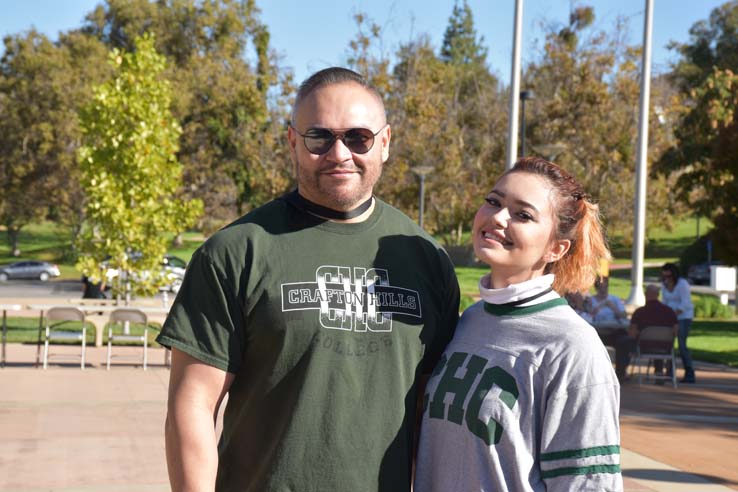 Students at Senior Day