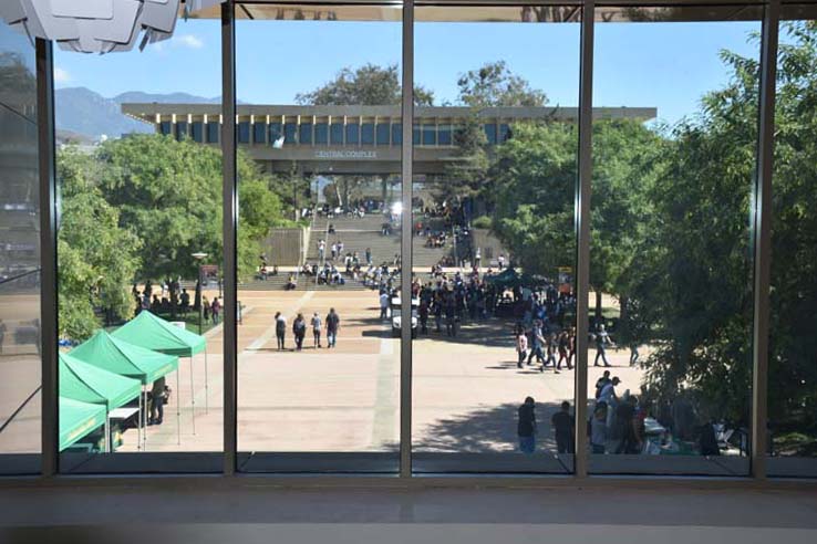 Students at Senior Day