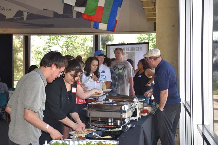 CHC Honors Institute graduates showcase their academic achievements.