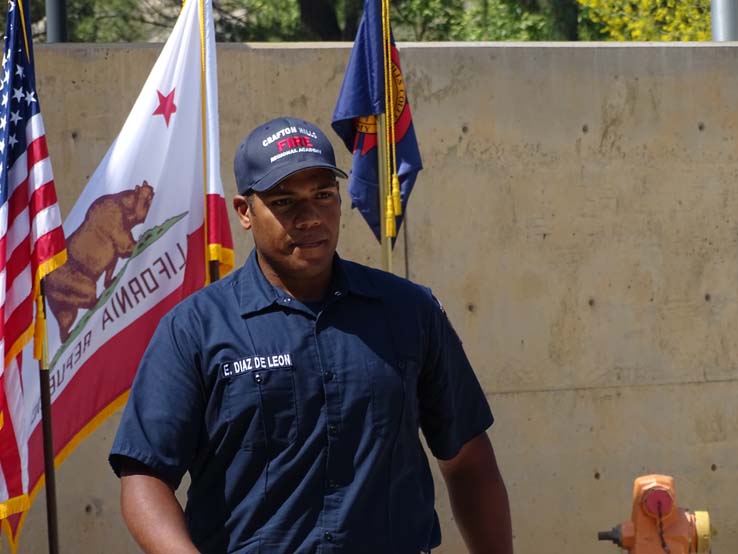 Students at the 88th Fire Academy Graduation