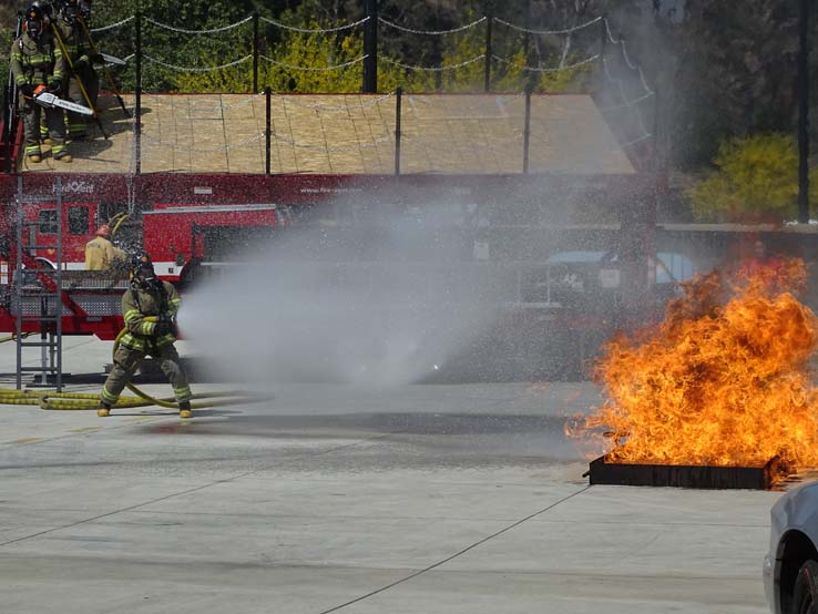 Students at the 88th Fire Academy Graduation