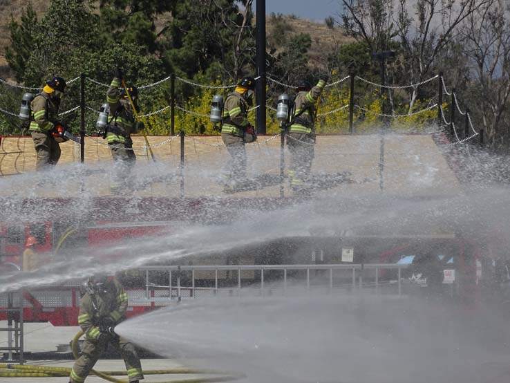 Students at the 88th Fire Academy Graduation