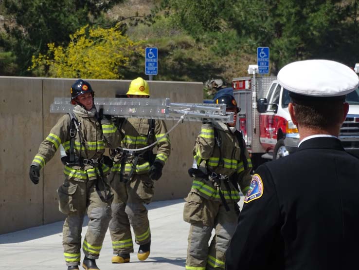 Students at the 88th Fire Academy Graduation