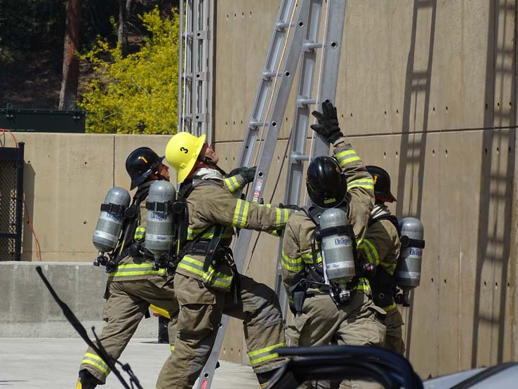 Students at the 88th Fire Academy Graduation