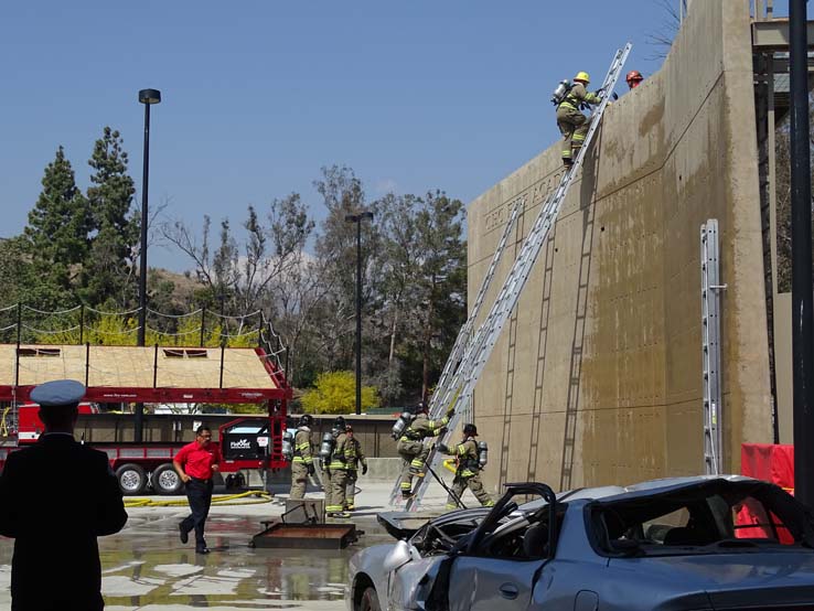 Students at the 88th Fire Academy Graduation