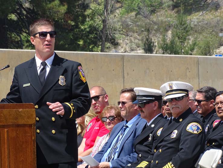 Students at the 88th Fire Academy Graduation