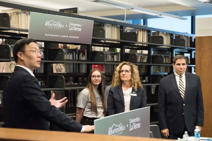 CHC an d University of La Verne Partnership Signing