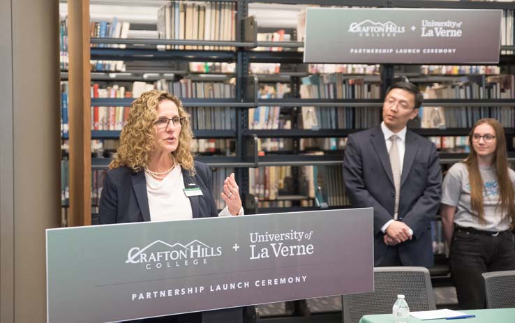 CHC an d University of La Verne Partnership Signing