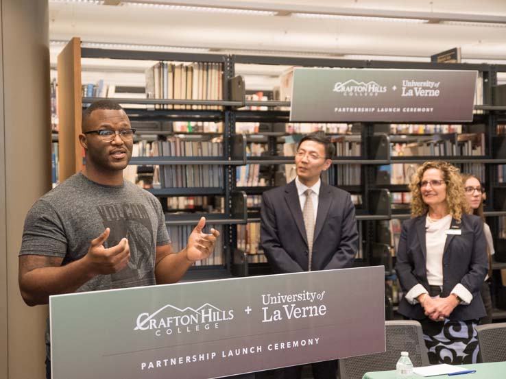 CHC an d University of La Verne Partnership Signing