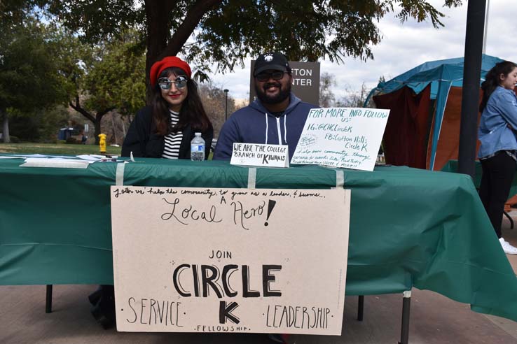 Students enjoying Club Rush