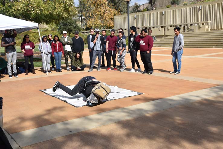 Students enjoying Club Rush