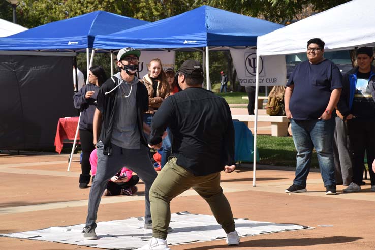 Students enjoying Club Rush