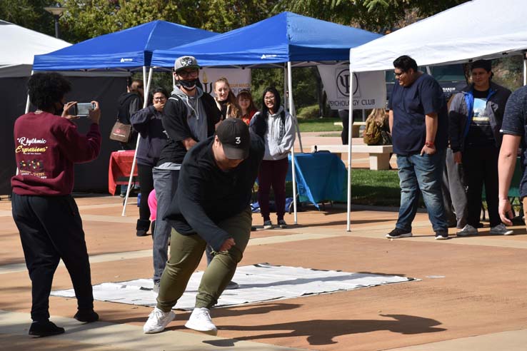 Students enjoying Club Rush