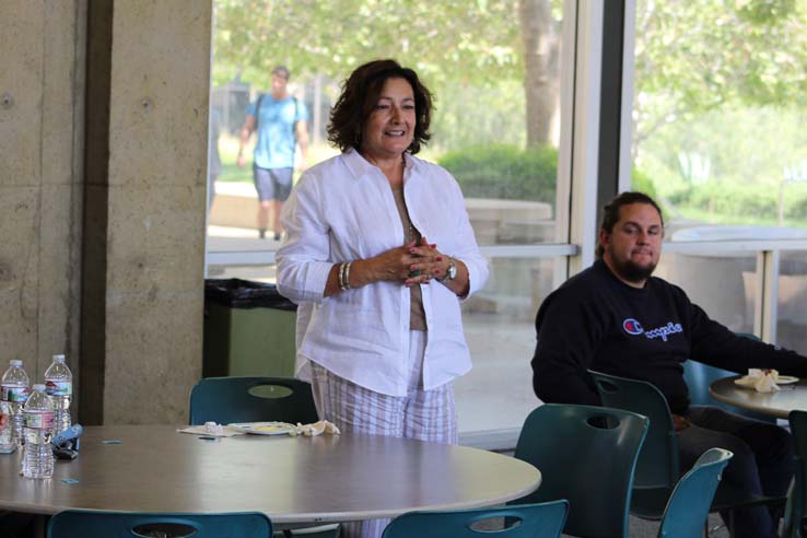 Faculty and staff celebrate the Employee Appreciation & Recognition Reception.