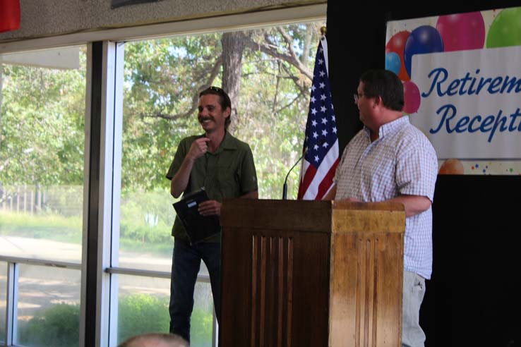 Faculty and staff celebrate the Employee Appreciation & Recognition Reception.