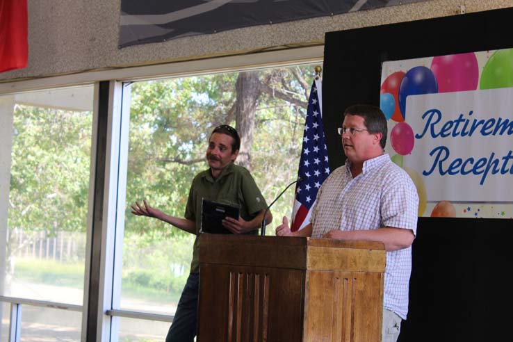 Faculty and staff celebrate the Employee Appreciation & Recognition Reception.