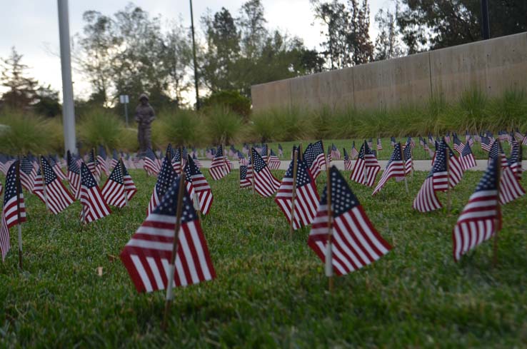 Flag remembrance ceremony