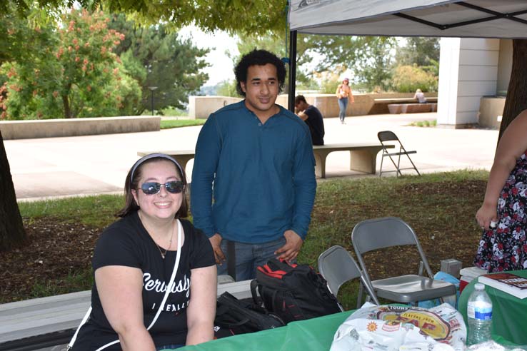 People enjoying Club Rush