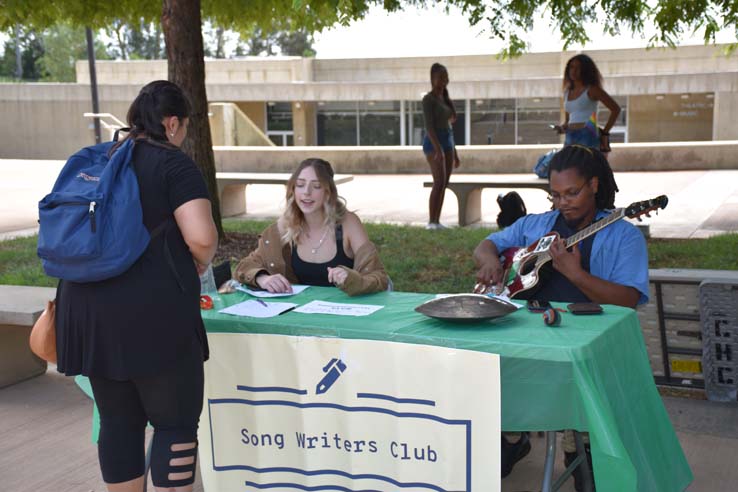 People enjoying Club Rush