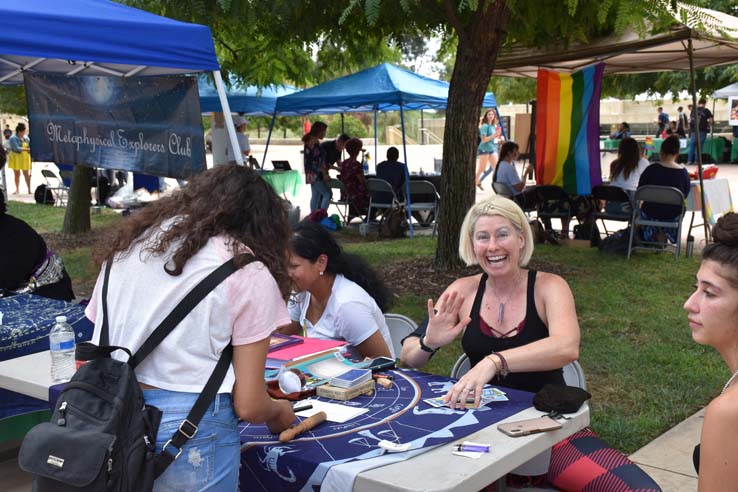 People enjoying Club Rush