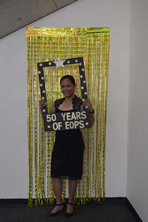 People at the EOPS celebration