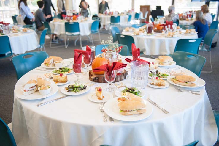 People enjoying the Friends of CHC Luncheon