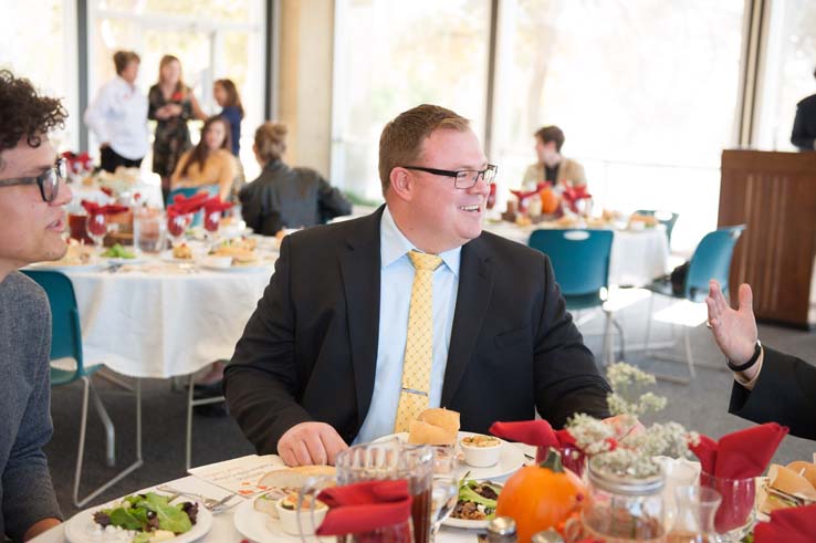 People enjoying the Friends of CHC Luncheon