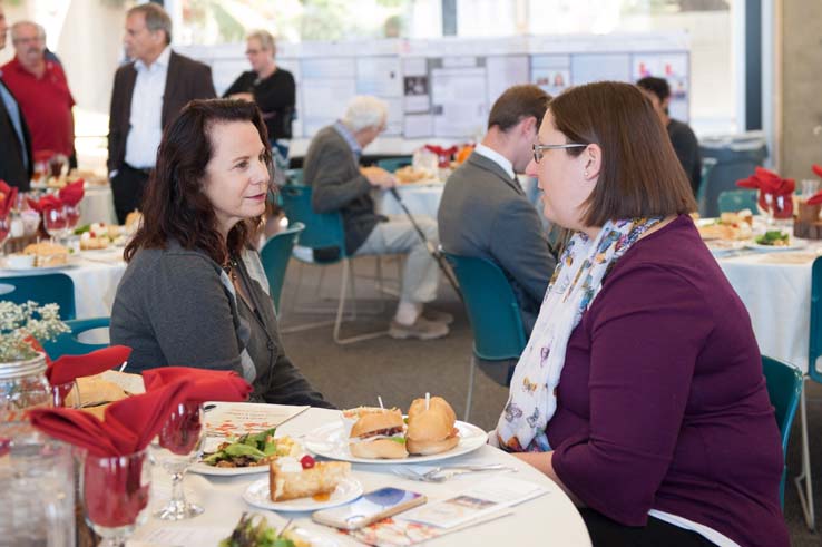 People enjoying the Friends of CHC Luncheon