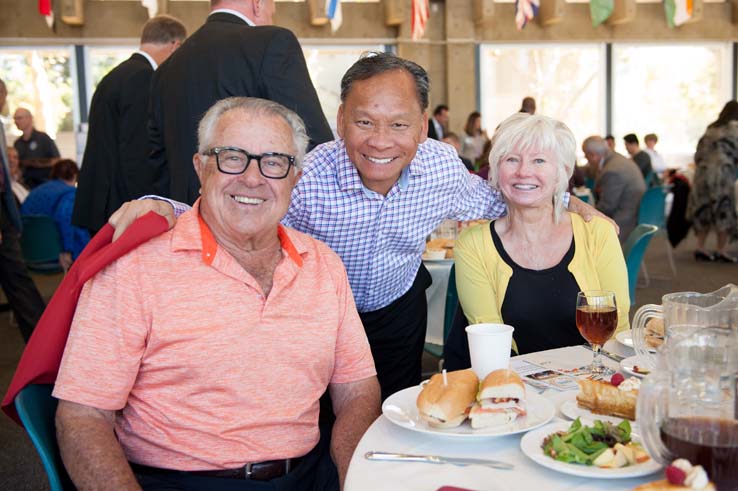 People enjoying the Friends of CHC Luncheon