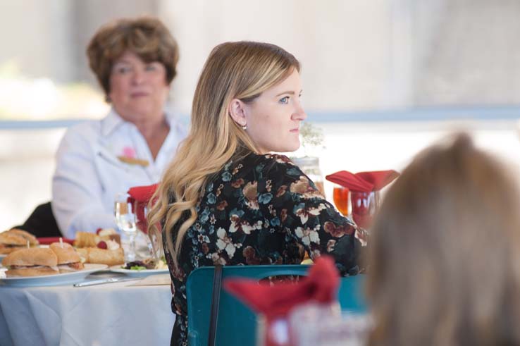 People enjoying the Friends of CHC Luncheon