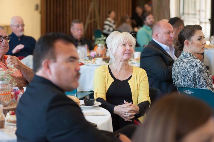 People enjoying the Friends of CHC Luncheon