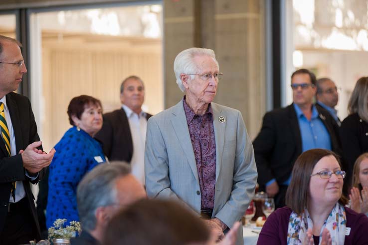 People enjoying the Friends of CHC Luncheon