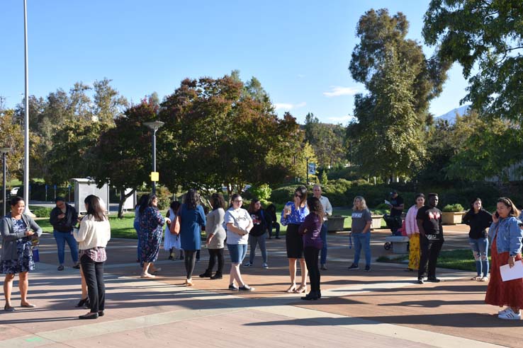 People participating in Great Shakeout