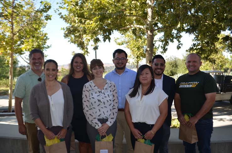 People enjoying In-Service Day