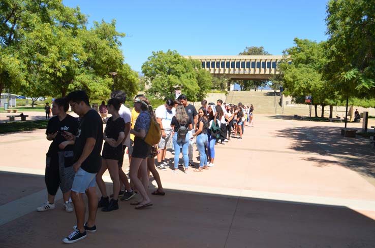 People enjoying the Roadrunner Rally