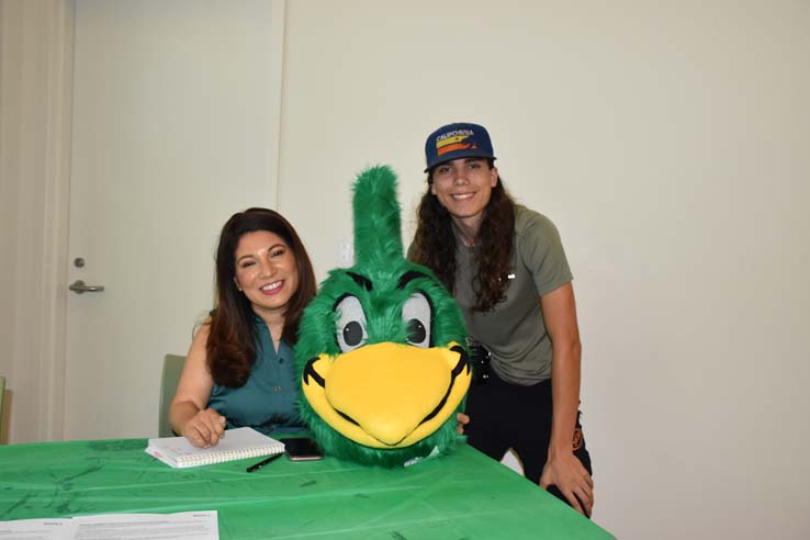 People enjoying the Roadrunner Rally