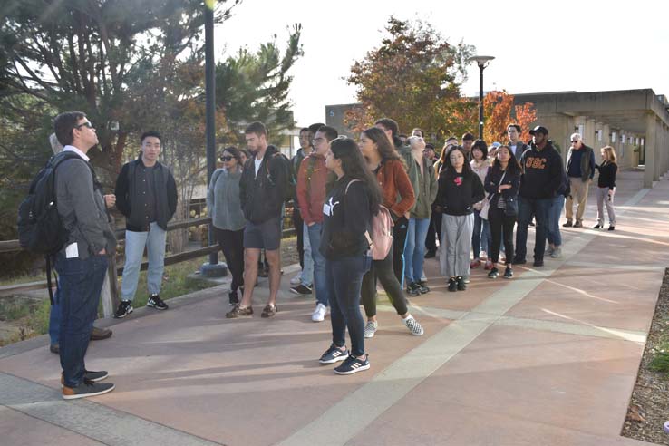 Students during CHC visit