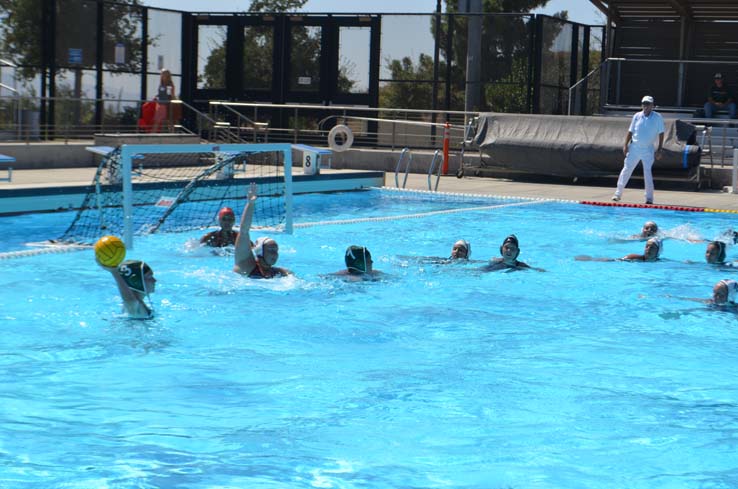 Women's water polo inaugural match