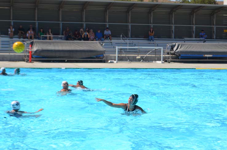 Women's water polo inaugural match