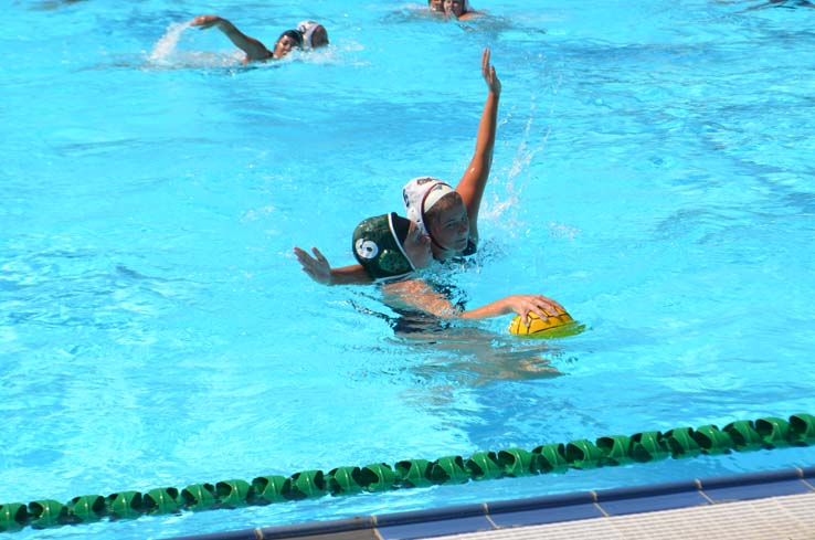 Women's water polo inaugural match