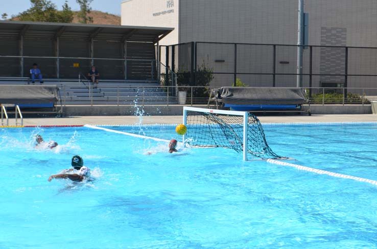 Women's water polo inaugural match