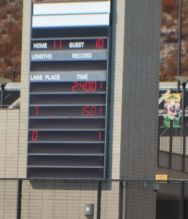 Women's water polo inaugural match