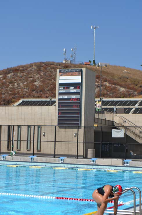 Women's water polo inaugural match