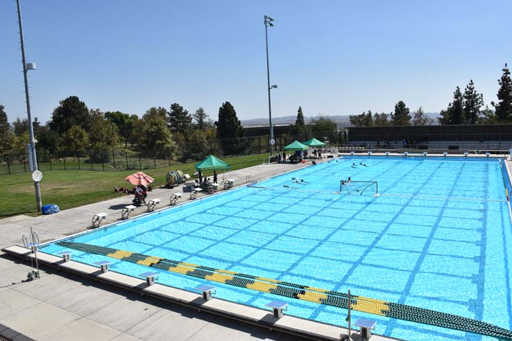 Women's water polo inaugural match